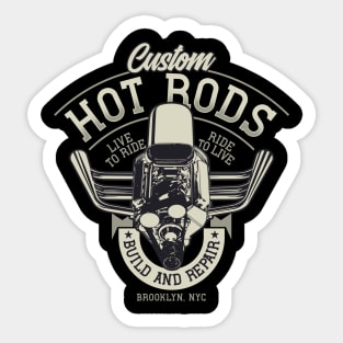 Hot Rod Sticker